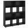 Estante Livreiro 10 Nichos 109x91 Cm Preto Arly Preto