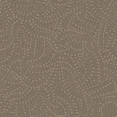 Papel De Parede Capri Geométrico Marrom 190512703