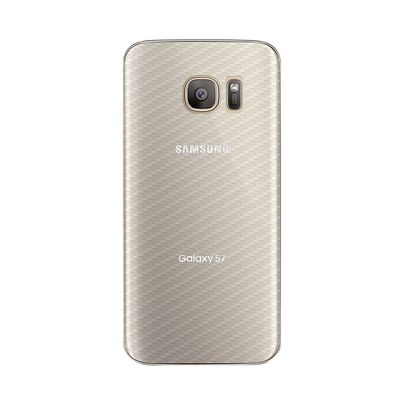 Película Traseira de Fibra de Carbono Transparente para Samsung Galaxy S7 Edge - Gorila Shield