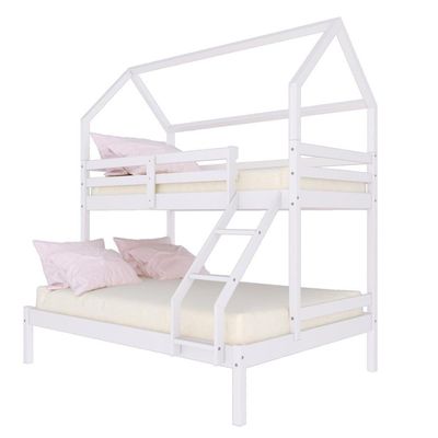Beliche Casinha Casal/Solteiro Slim RB Madeira Branco