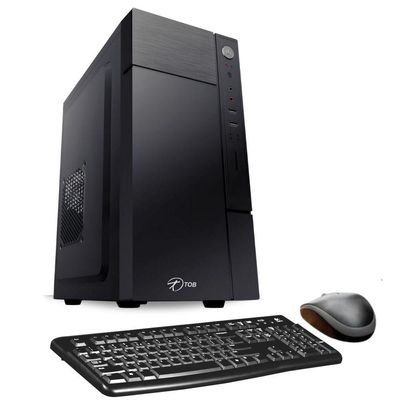 Computador Tob Intel Core I5 Com Ssd 480gb Memória 8gb Teclado E Mouse  Windows 10 Pro Trial Desktop