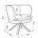 Kit 2 Poltronas Decorativas Melissa Base Giromad Giratória Veludo C-317 Cinza - Domi