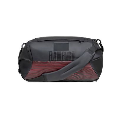 Bolsa de Viagem Masculina Flamengo Oficial Grande Travel Preta U / Preto