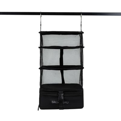 Organizador de Mala Box Pequeno Preto P / Preto
