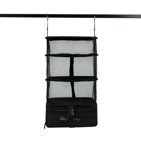 Organizador de Mala Box Pequeno Preto P / Preto