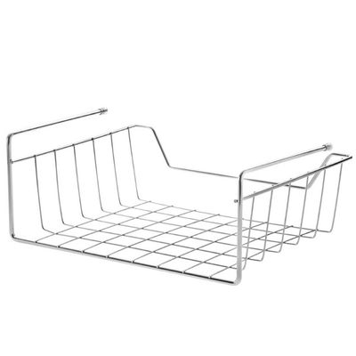 Organizador Aramado Para Prateleira 34cm Cesto Multiuso Encaixe Para Armário