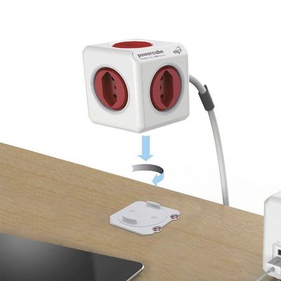 Powercube Extended Pwc-x5/3m Elg Vermelho 5 Tomadas Com Cabo 3m