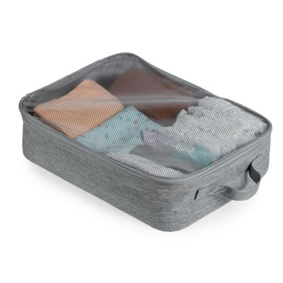 Organizador de Mala Maternidade Totti Extra Grande Cinza GG / Cinza