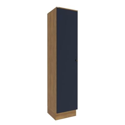 Paneleiro Celeste Kappesberg 100% Mdf 1 Porta Nogueira/azul