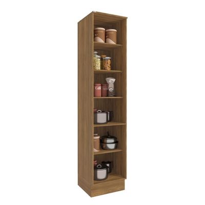 Paneleiro Celeste Kappesberg 100% Mdf 1 Porta Nogueira/azul
