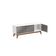 Rack Kappesberg 3 Portas Branco/chumbo 136cm
