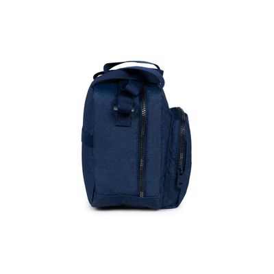 Lancheira Escolar Juvenil Feminina Crinkle Glitter Azul Escuro U / Azul escuro