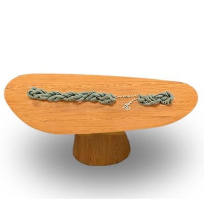 Mesa Oval Organica Em Freijo 120x80