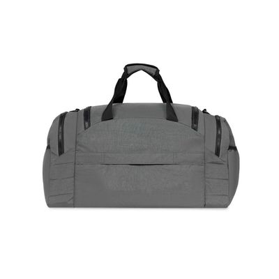 Bolsa de Viagem Color Block Bolso Duplo Frontal Cinza U / Cinza