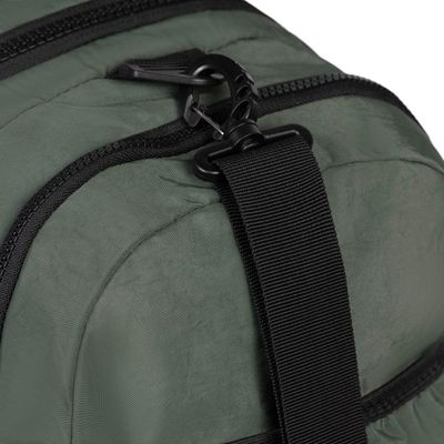Bolsa de Viagem Color Block Bolso Duplo Frontal Verde Escuro U / Verde escuro