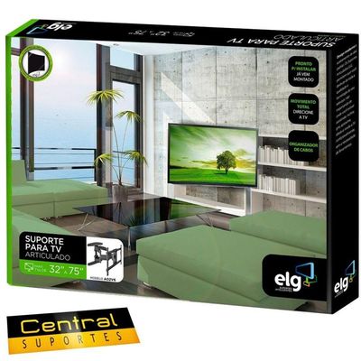 Suporte Articulado Para Tv Parede De 32 A 75 A02v6n Elg