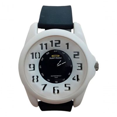 Relógio Analógio Masculino Surf More Analógico Branco 45mm