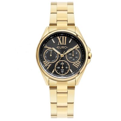Relógio Euro Feminino Multiglow Dourado - Eu6p29aip-4p Eu6p29aip-4p