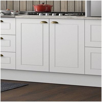 Balcão 02 Portas 80 Cm Americana Henn Branco Hp