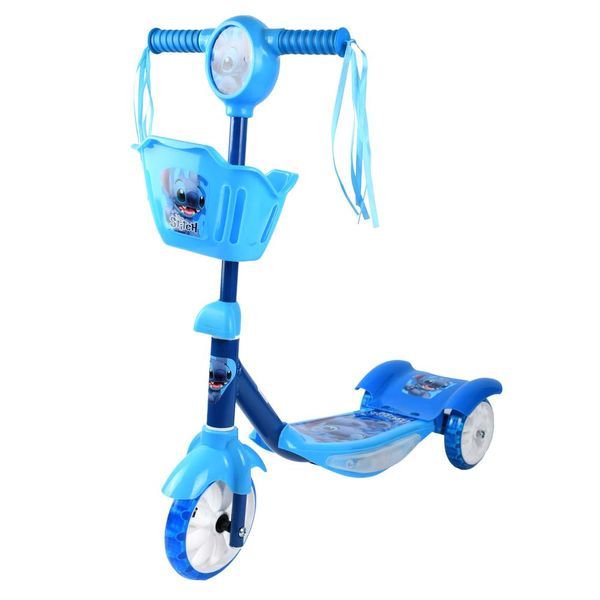 Patinete 3 Rodas com Cesta CV245208 Stitch Patinete 3 Rodas com Cesta CV245208 Stitch
