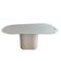 Mesa De Jantar Modelar Orgânica Laqueada 140x90cm