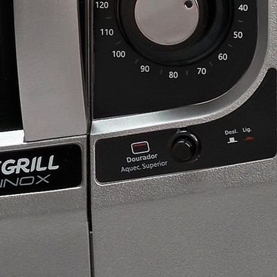 Forno Elétrico Gourmet Grill Autolimpante 44 Litros Fischer Inox 220V