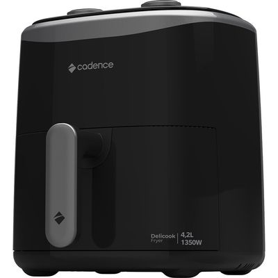 Fritadeira Air Fryer 4,2 Litros Cadence Delicook Fryer FRT420 Preto / 220V