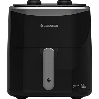 Fritadeira Air Fryer 4,2 Litros Cadence Delicook Fryer FRT420 Preto / 220V