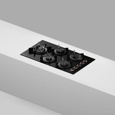 Cooktop 5 Bocas a Gás Electrolux Mesa de Vidro Pro Series ChamaPrecisa e Multi Chama (KE5PS) Bivolt