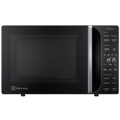 Forno de Micro-ondas Electrolux Efficient ME23P com Descongelamento Assistido - 23L Preto / 220V