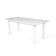 Mesa Retangular 8 Lugares De Madeira 200x80cm Itália Branca