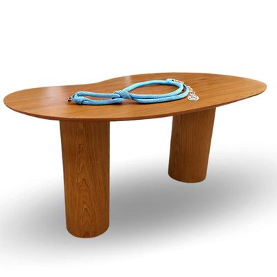 Mesas De Jantar Orgânicas Bean 1.98x122cm Freijo