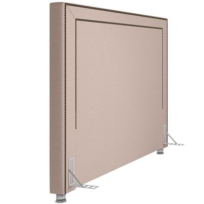 Cabeceira Cama Box Casal King 195cm P05 Berlim Linho Bege