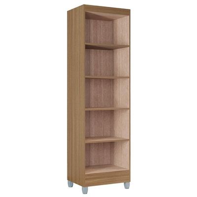 Armário Multiuso 52cm 2 Portas Muniz P11 Castanho-off White - Mpozenato