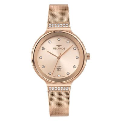 Relógio Technos Feminino Slim Rosé - Gl32be-1j Gl32be-1j