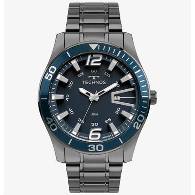 Relógio Technos Masculino Racer Grafite - 2115tuv-1a 2115tuv-1a