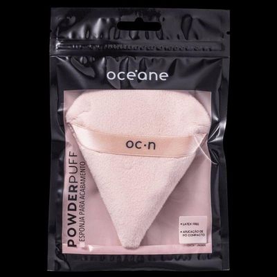 Esponja De Maquiagem Para Acabamento Rosa - Powder Puff