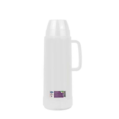Garrafa Térmica 1 Litro Chá Café Gt Use Mor Cor:branco Branco