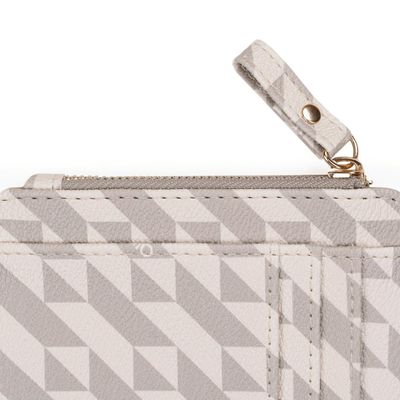 Porta Cartão Feminino Monograma BG Bege U / Bege