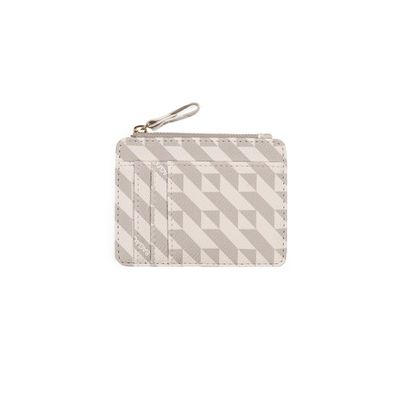 Porta Cartão Feminino Monograma BG Bege U / Bege