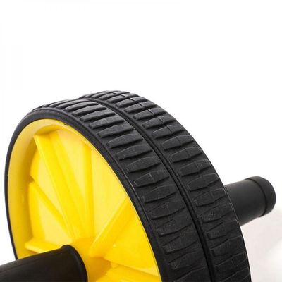 Roda de Abdominal Rodinha Slider Whell Amarela 5555021