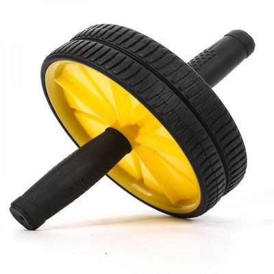 Roda de Abdominal Rodinha Slider Whell Amarela 5555021
