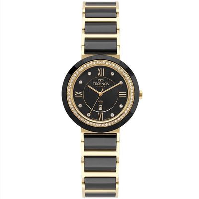 Relógio Technos Feminino Ceramic-saphire Dourado - 2036mro-1p 2036mro-1p
