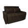 Sofá Cama Para Sala De Estar Amora New Suede - Marrom Marrom