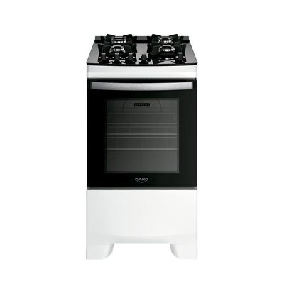 Fogão Dako Supreme Glass 4 Bocas a Gás Acendimento Automático Branco - Bivolt