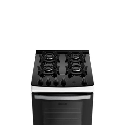 Fogão Dako Supreme Glass 4 Bocas a Gás Acendimento Automático Branco - Bivolt