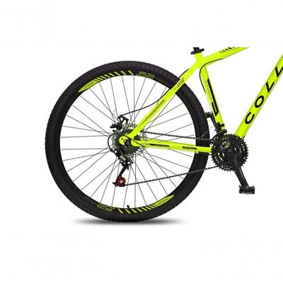 Bicicleta Athena Aro 29 Em Aço Com 21 Marchas Colli Amarelo