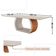 Sala De Jantar Mesa Ellis Com 8 Cadeiras Eva Premium Turim 07 Off White Imbuia Nat