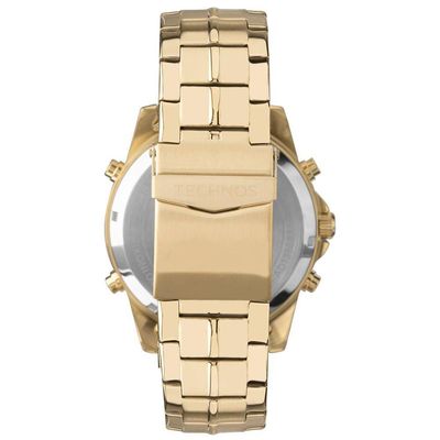 Relógio Technos Masculino Digitech Dourado - Ad1388baa/1p Relógio Technos Masculino Ts Digiana Dourado - Ad1388baa/1p