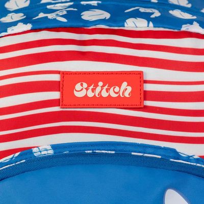 Mochila Escolar Feminina Juvenil Stitch Hapinnes Azul U / Azul escuro